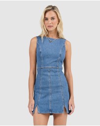 Rolla's - Carmen Denim Dress Mini Canyon Stone