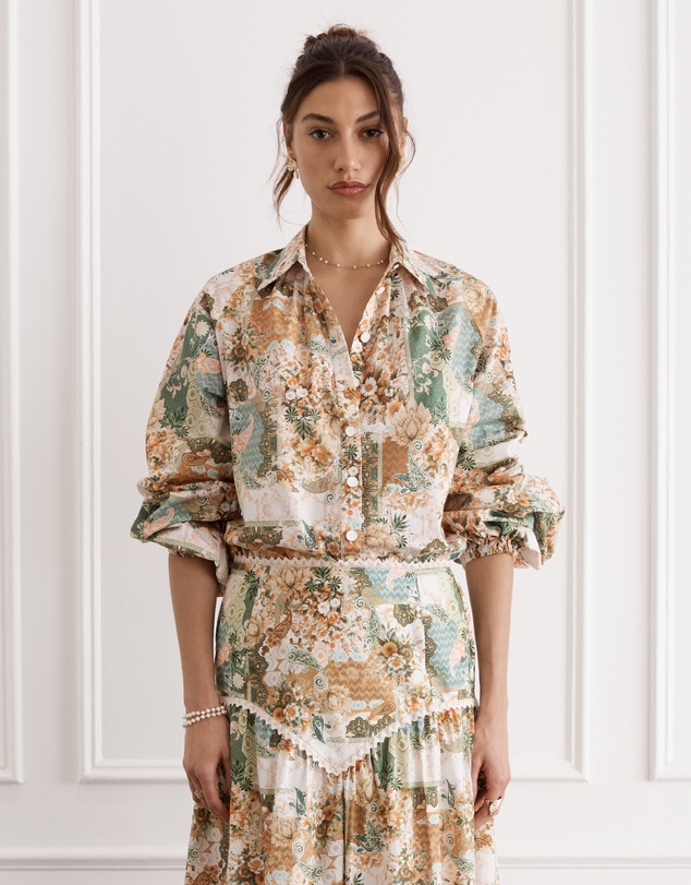 Heaven Australia - Mosaic Lucile Blouse