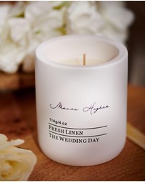 Moira Hughes - The White Label - The Wedding Day Candle
