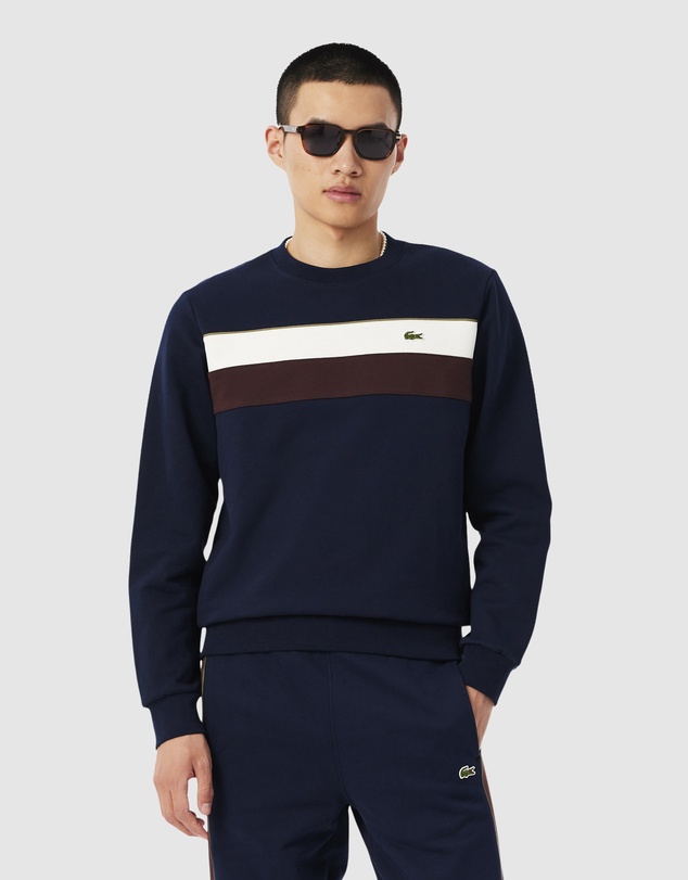Lacoste - Colour Block Crew Neck Sweat