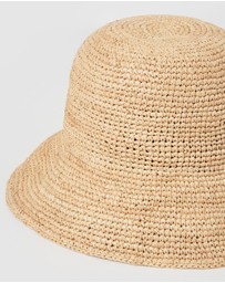 Arms Of Eve - Mirabel Bucket Hat - Light Natural
