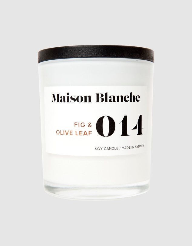 Maison Blanche - 014 Fig & Olive Leaf - Large Candle