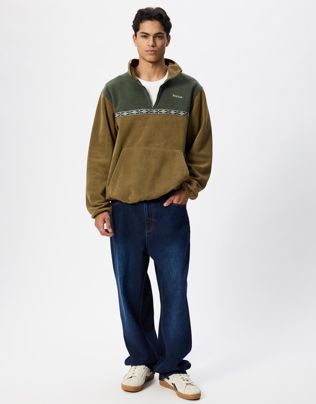Rhythm - Alder Half Zip Pullover
