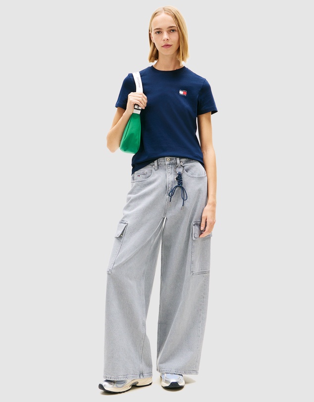Tommy Jeans - Regular Wavy Flag Shortsleeve Tee