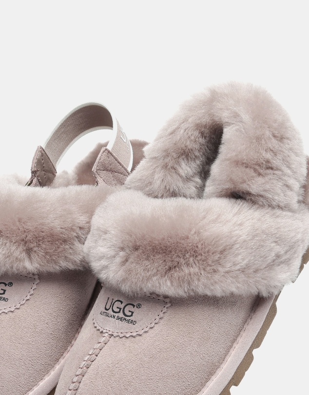 EVERAU - Australian Shepherd Ugg Waffle Fluffy Double Faced Sheepskin Upper House Shoes