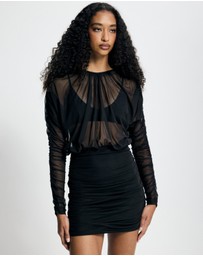 Lover - Quinn Mesh Mini Dress