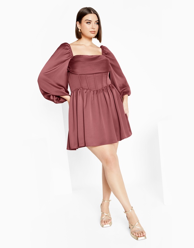 City Chic - Flirty Corset Dress