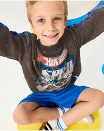 Rock Your Kid - Hot Wheels Speed Club Sweat Top - ICONIC EXCLUSIVE - Kids