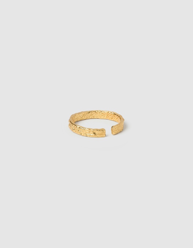 Arms Of Eve - Eros Gold Textured Ring - Small