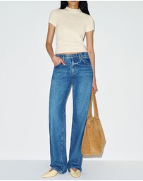Reformation - Solene Cotton Sweater Tee