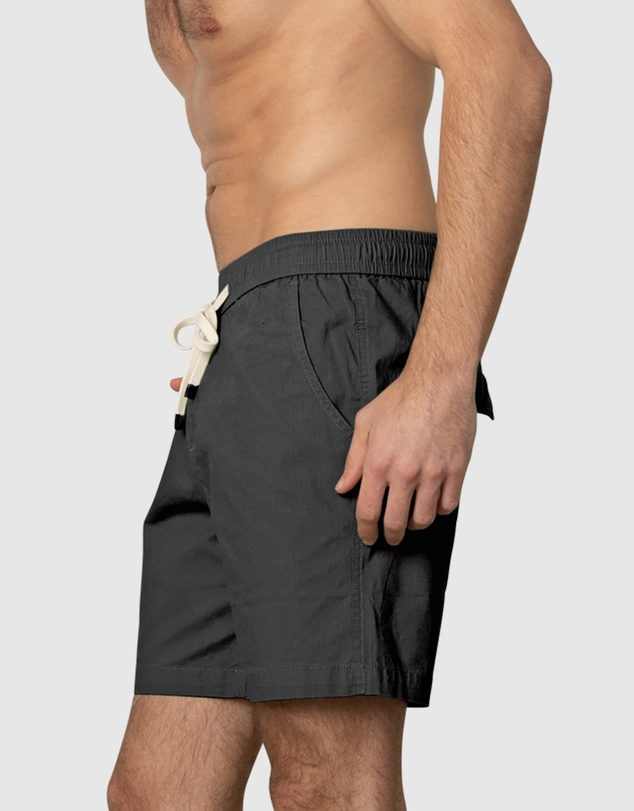 Mosmann - Travis Casual Shorts - Charcoal