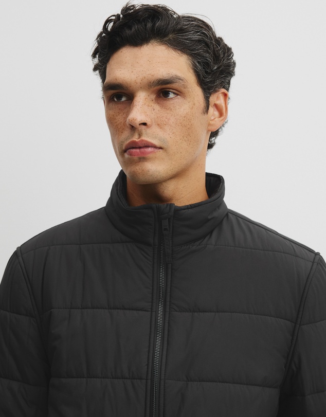 Country Road - Quilted Funnel Neck Jacket