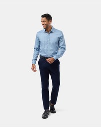 Brooksfield - Circle Motif Slim Fit Shirt