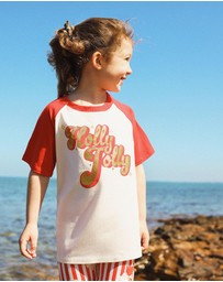 Rock Your Kid - Christmas Kylie Raglan Tee - Kids