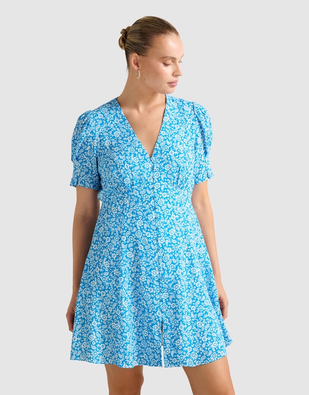Forever New - Saffron Printed Mini Sun Dress