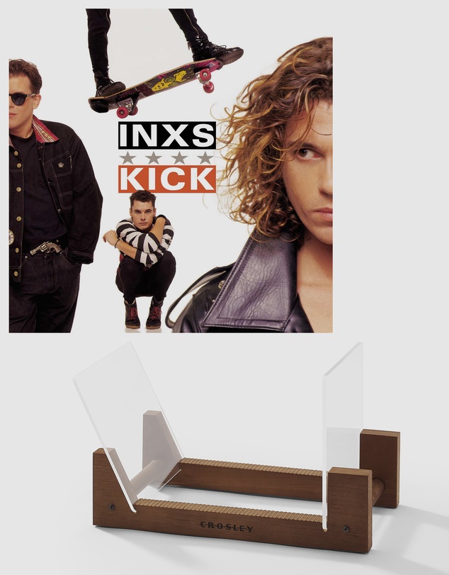 Universal Music - Inxs Kick - Vinyl Album & Crosley Record Storage Display Stand