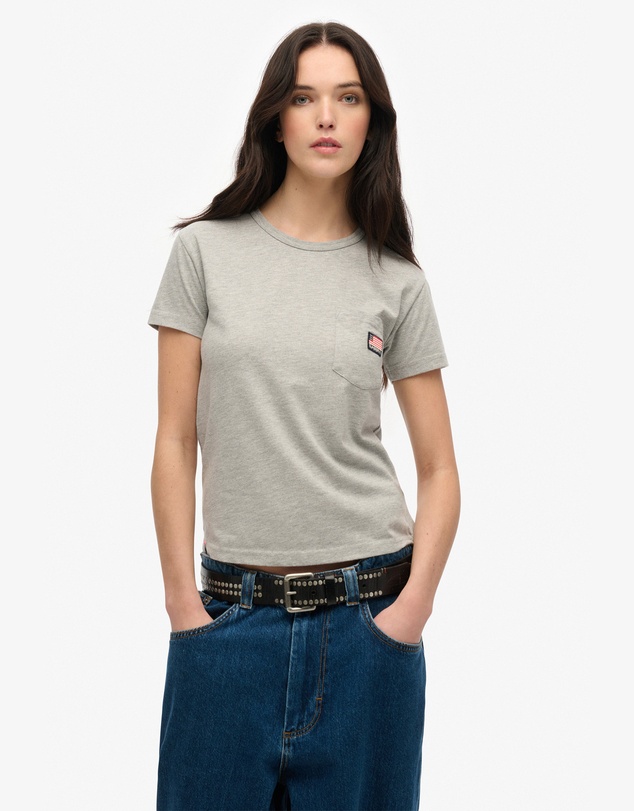 Superdry - Athletic Essential Pocket Slim Fit Tee