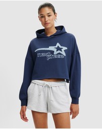 Cotton On - Cropped Oversized Hoodie