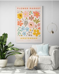 Inka Arthouse - Amsterdam Flower Market Art Print