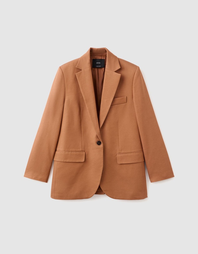M.N.G - Straight-Fit Suit Blazer