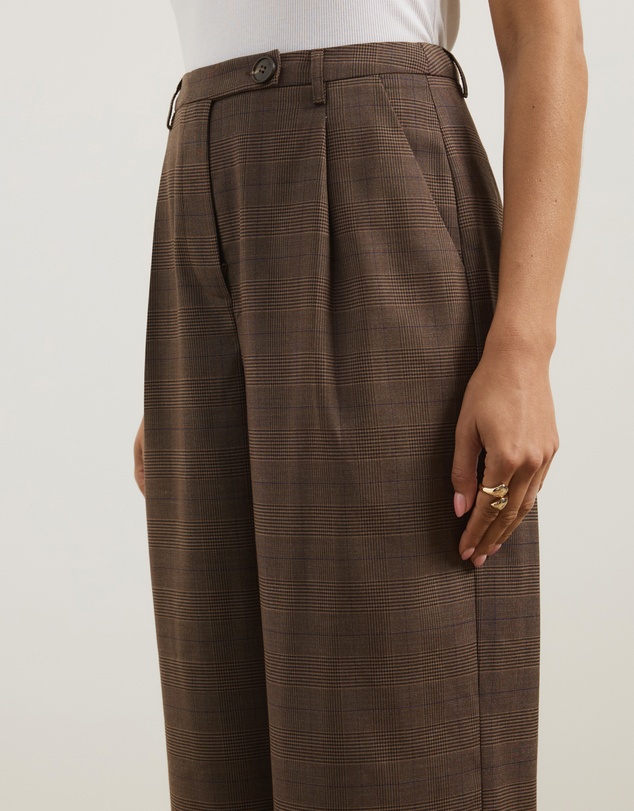 Atmos&Here - Helena Check Suiting Pants