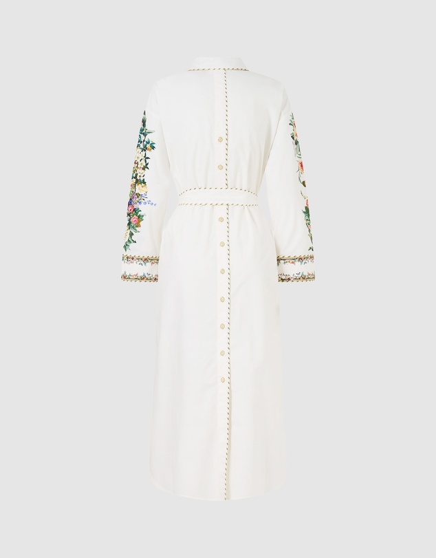 Camilla - Shirt Dress With Back Button Detail