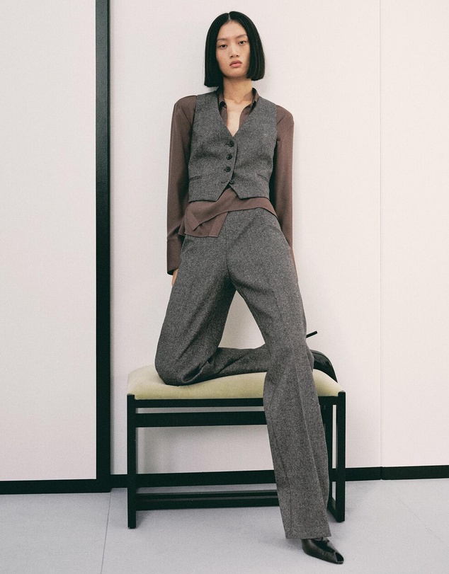 M.N.G - Speckled Wool Trousers
