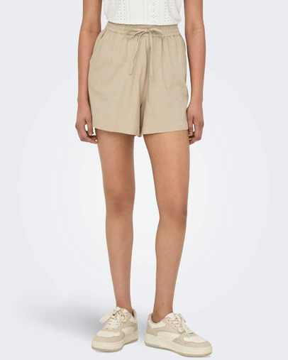 ONLY - Jakiri Printed Linen Shorts