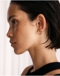 SAINT VALENTINE - Classic Hoops Small - Gold