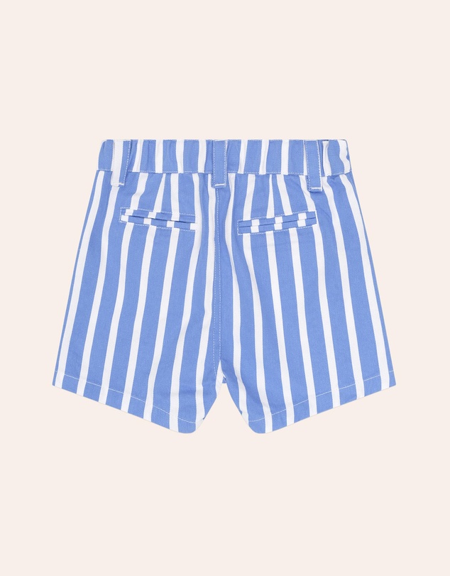 Huxbaby - Ocean Ticking Pinstripe Shorts - ICONIC EXCLUSIVE - Babies-Teens