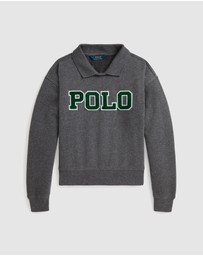 Polo Ralph Lauren - Logo Fleece Polo Sweatshirt - Teens