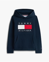 Tommy Hilfiger - Heritage Flag Badge Terry Hoody - Teens
