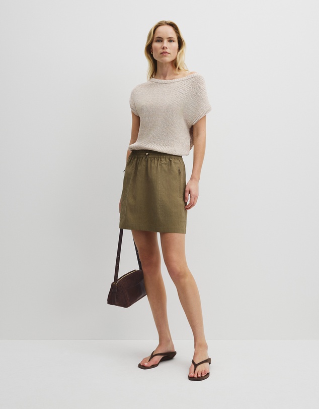 Country Road - Parachute Mini Skirt