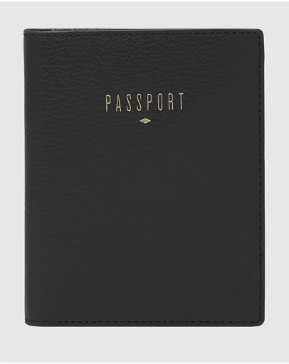 Fossil - Travel Black Card Case