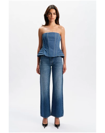 Bardot - 030 Denim Bustier