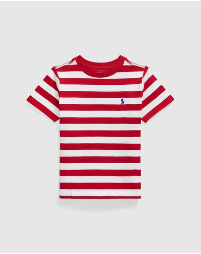 Polo Ralph Lauren - Striped Cotton Jersey Tee - Kids