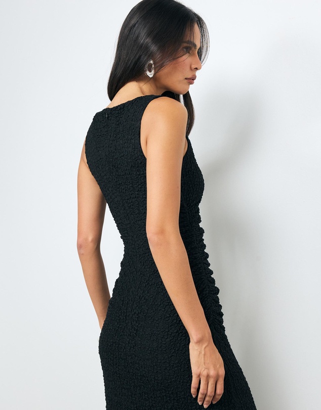 AERE - Raven Lace Jersey Maxi Dress