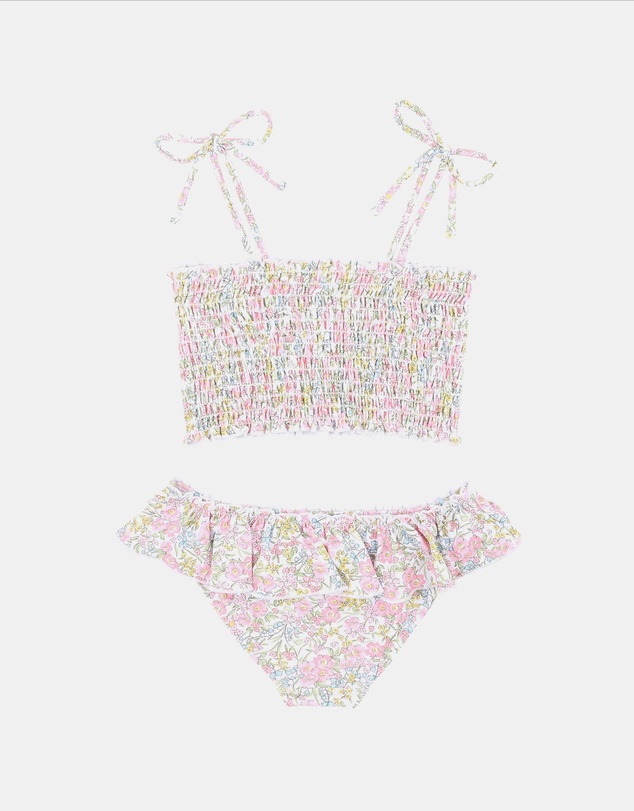 Minihaha - Marissa Shirred Bikini Set - Kids-Teens