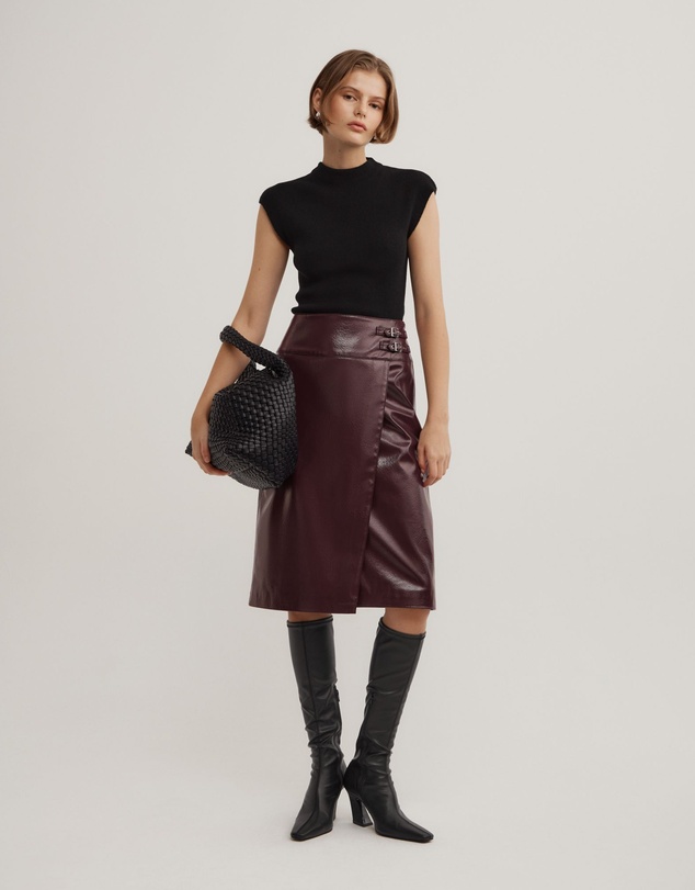 Witchery - Buckle Wrap Skirt