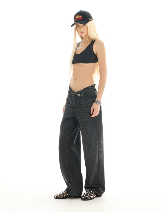 THE TALES - The Tales Rolled Waist Denim jean