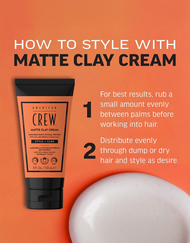 American Crew - Matte Clay Cream 150ml