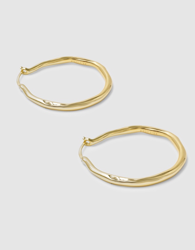 Brie Leon - Organica Hoop Earrings Large