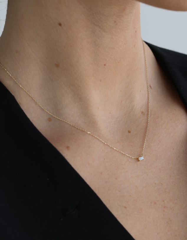 Luna Rae - Solid Gold - Estella Necklace