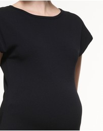Soon Maternity - Grace Cap Sleeve Dress