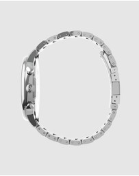 TIMEX - Chicago Chron Black Dial & Silver Tone