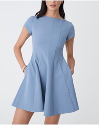 Forcast - Darcy Short Sleeve Panel Dress