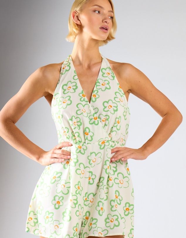 Glamorous - Halter Neck Playsuit