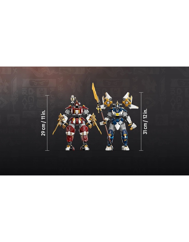 LEGO - 71870 Fire And Water Twin Mech