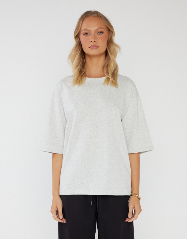 ALEXANDRA - Zuri T-Shirt Grey Marle