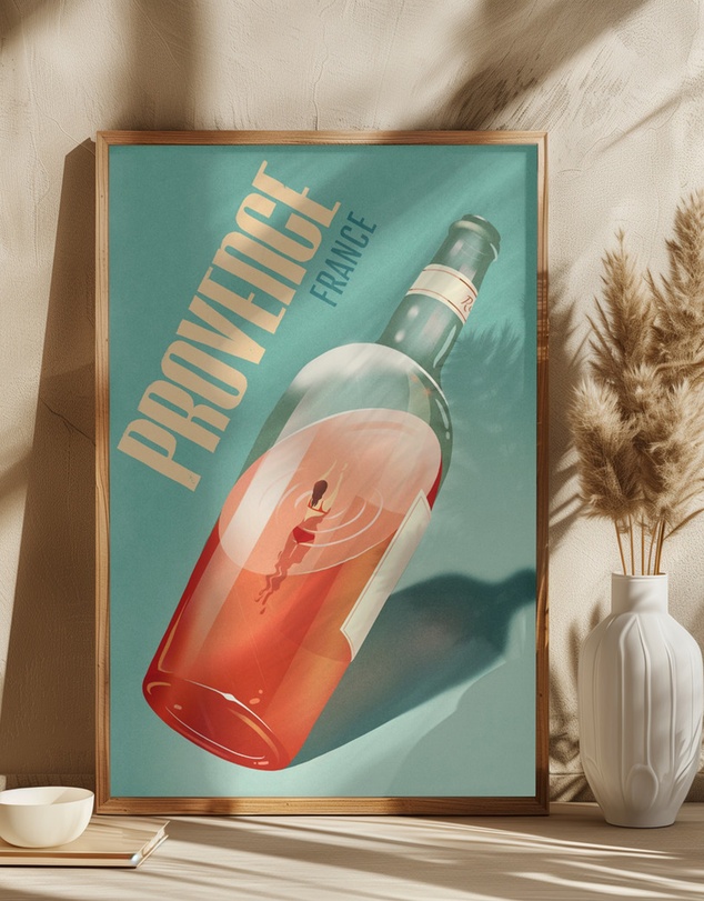 Olive et Oriel - Provence by Mark Harrison Art Print